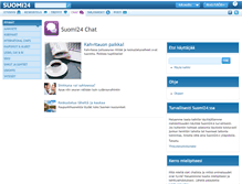 Tablet Screenshot of chatserver.suomi24.fi